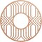 Ekena Millwork Empire Wood Fretwork Pierced Ceiling Medallion, Cherry, 18"OD x 6 5/8"ID x 3/8"T CMWP18X18X0375EPCH - alternate 1